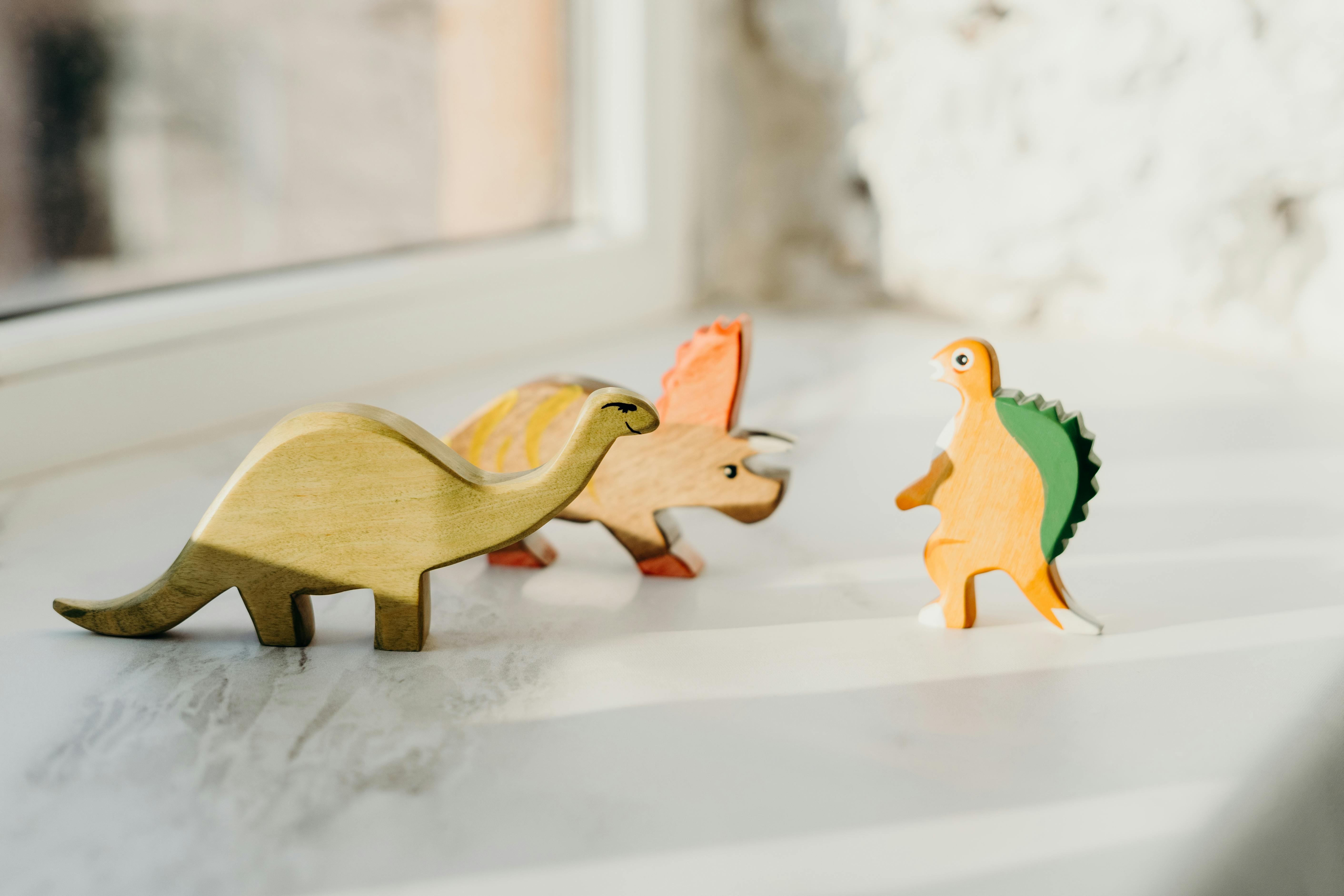 Wood Dinosaur Set - Image 1