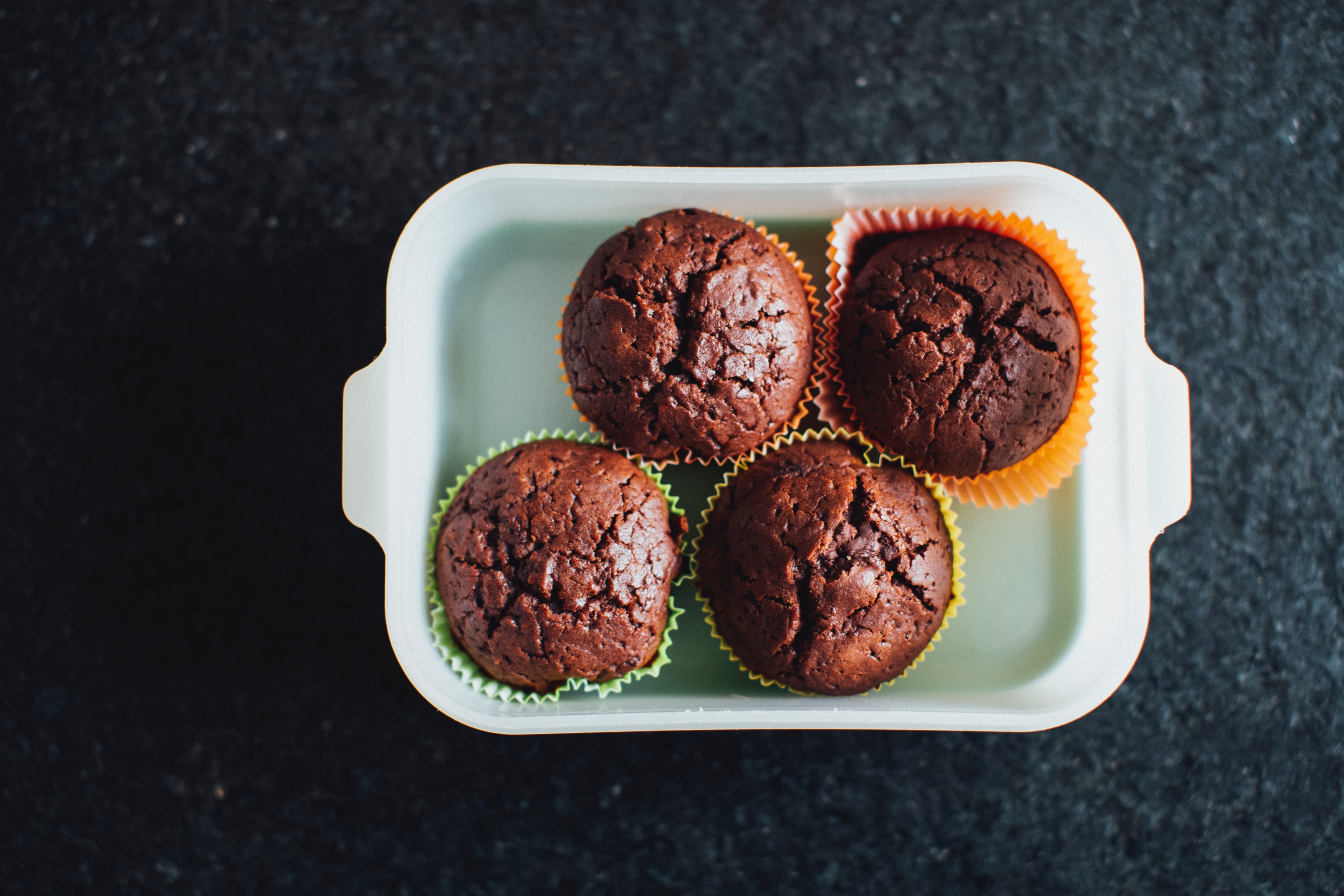One Dozen Chocolate Muffins - Image 1