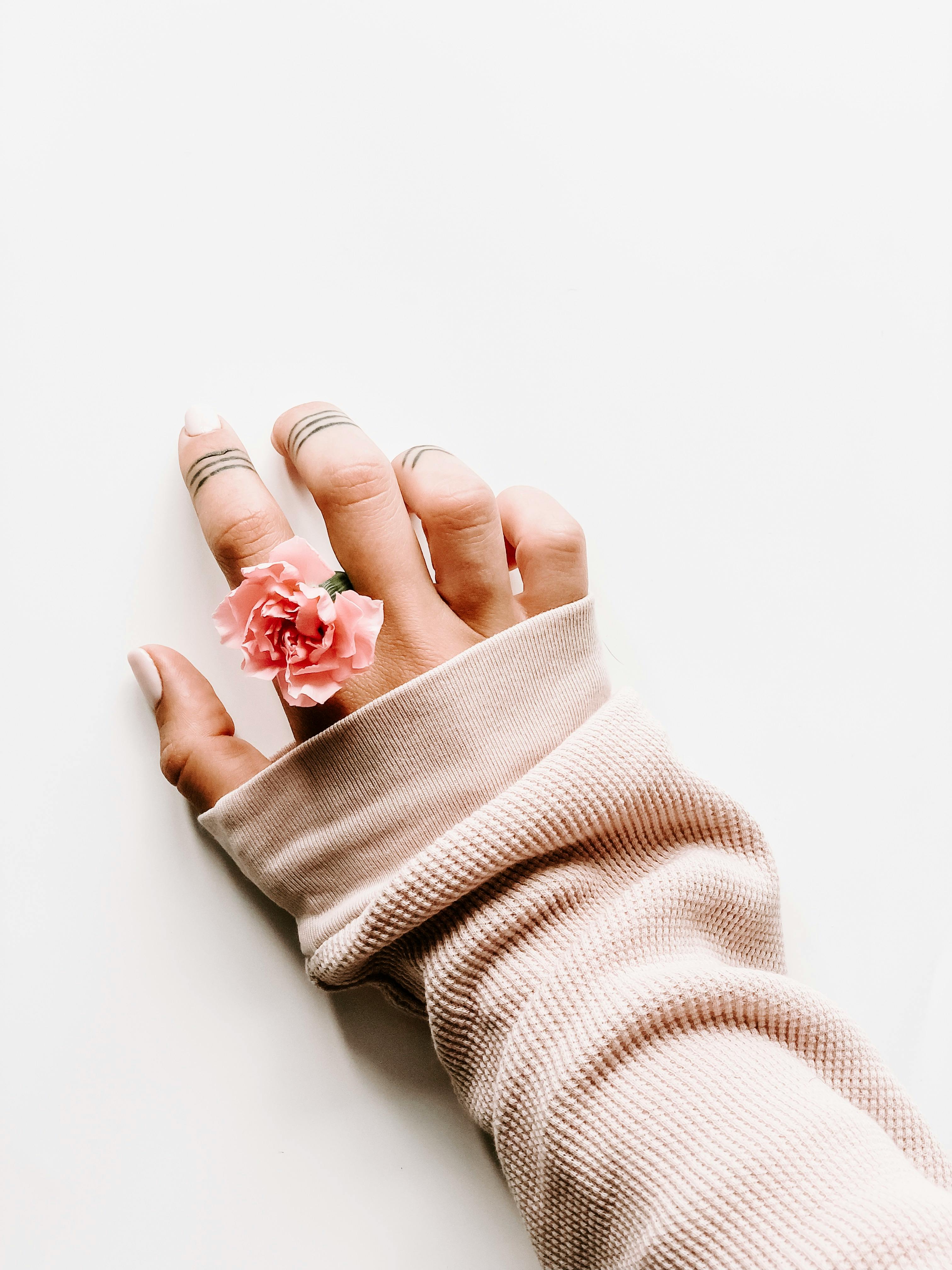 Pink Floral Ring - Image 1